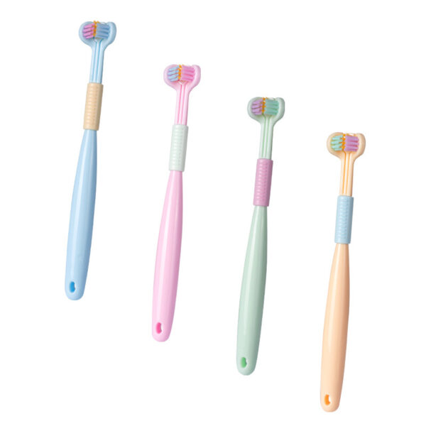 Three-sided Macaron Soft Bristle Toothbrush - Image 6