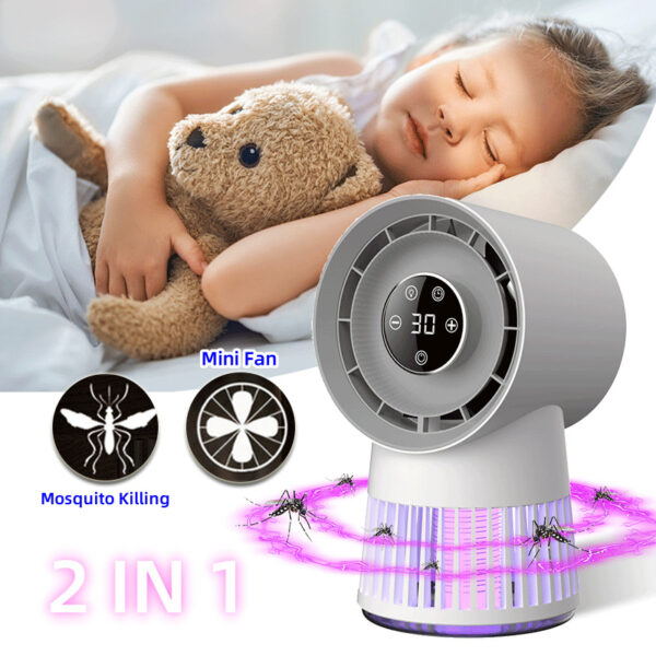 Mosquito Killing Mini Desk Fan