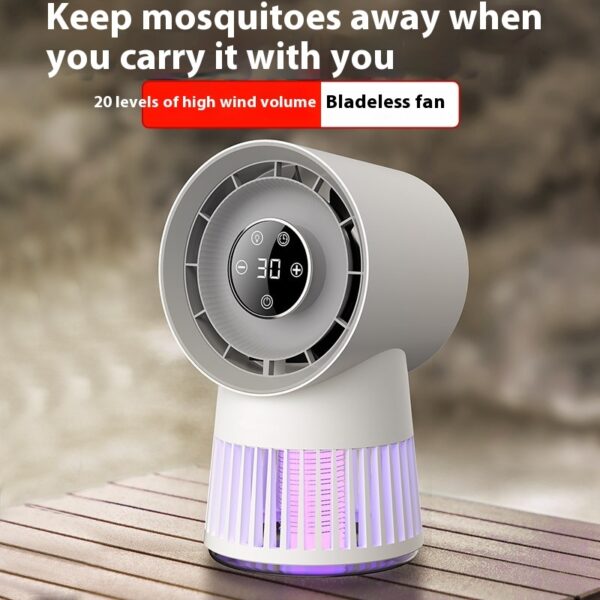 Mosquito Killing Mini Desk Fan - Image 7