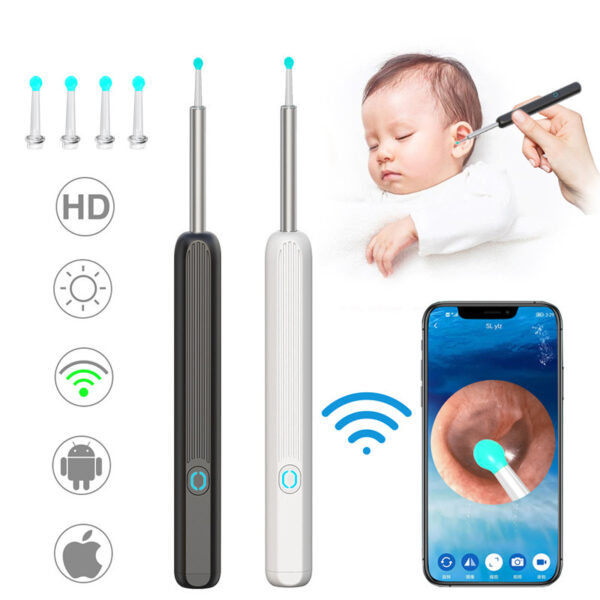 Ear Wax Removal Tool With Camera LED light