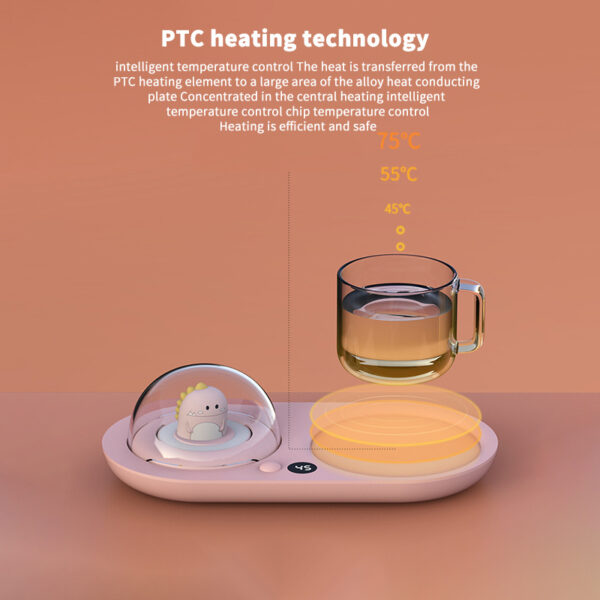 Electric Waterproof Touch Cup Warmer