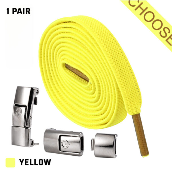 Press Lock Shoelaces Without Ties - Image 5